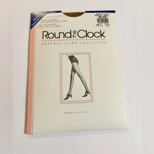 Round the Clock Durable Lycra control top stockings - Size B
